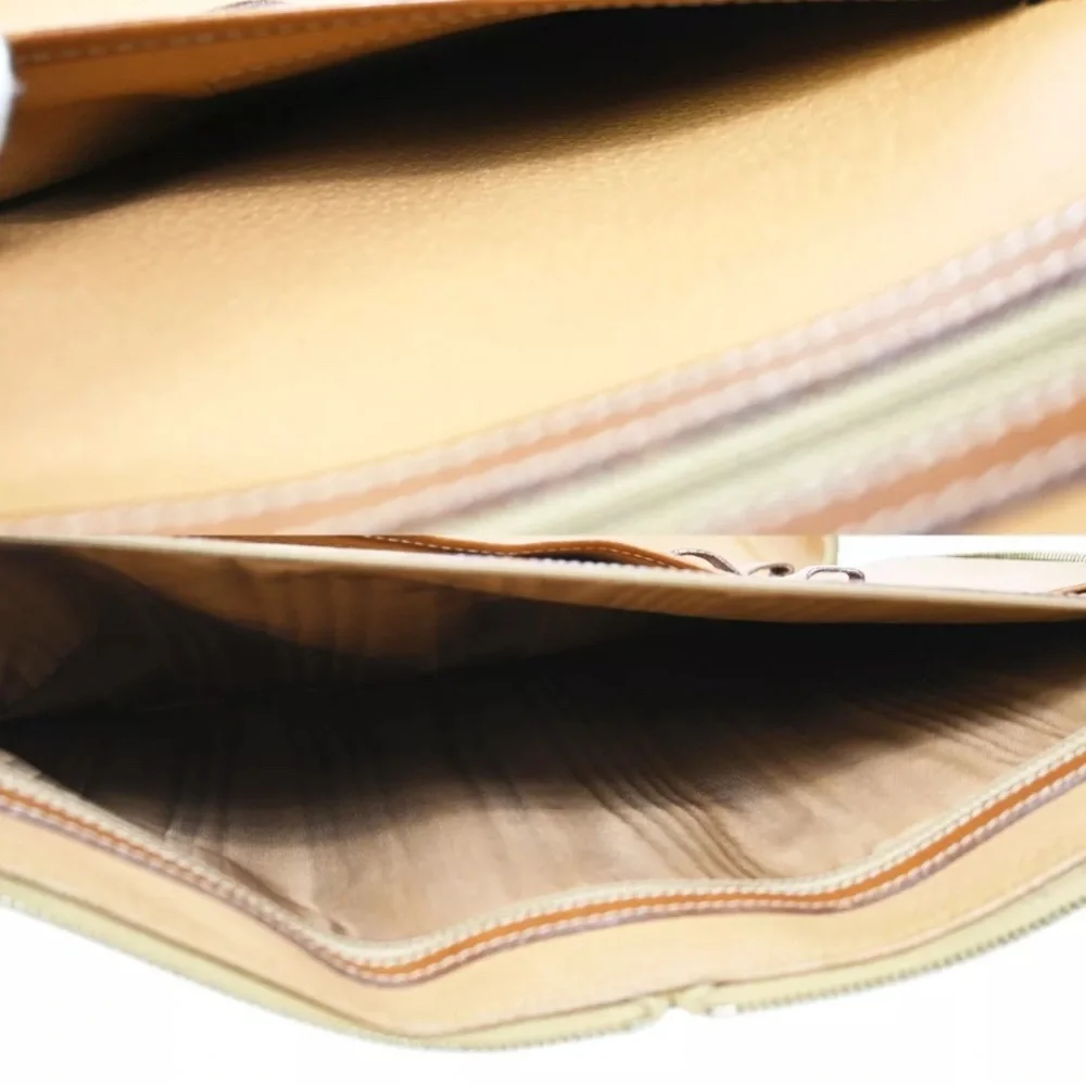 CELINE  Macadam Pattern Business Briefcase PVC / Leather In GUC Rare - Picture 13 of 16